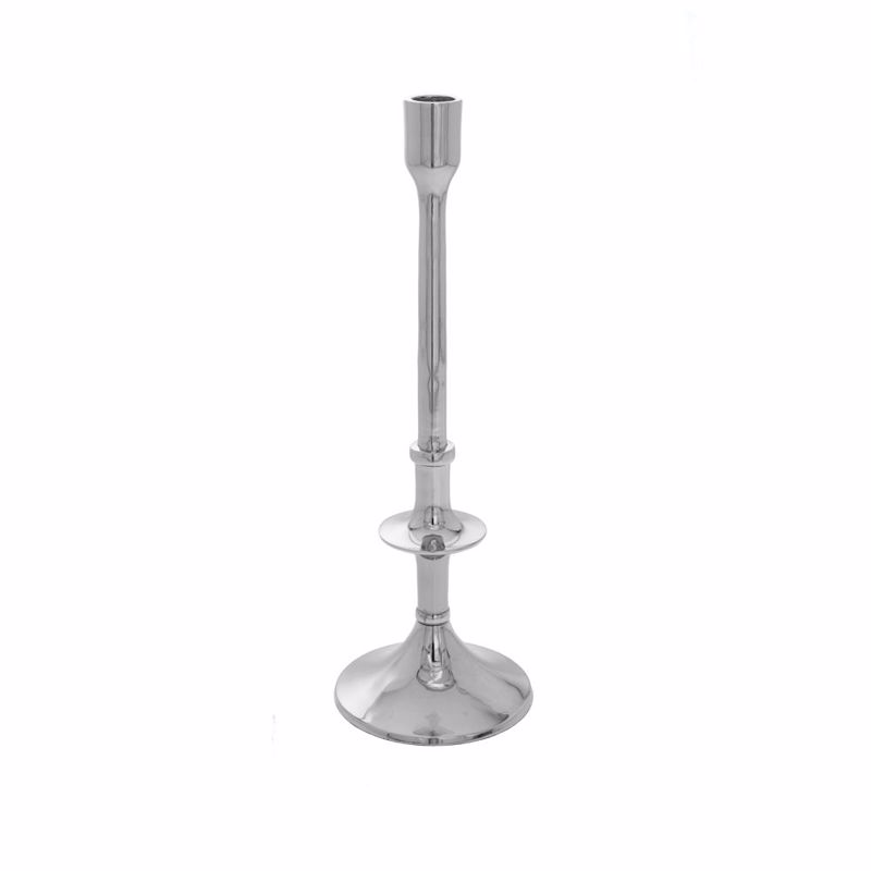 Iliadis - ΣΗΜΑΝΤΙΚΟ: Σε περίπτωση διαφοράς τιμής από το κατάστημα ισχύει παντα και μόνο η τιμή του καταστήματος Iliadis Κηροπήγιο Αλουμινίου Νίκελ 34cm 86752